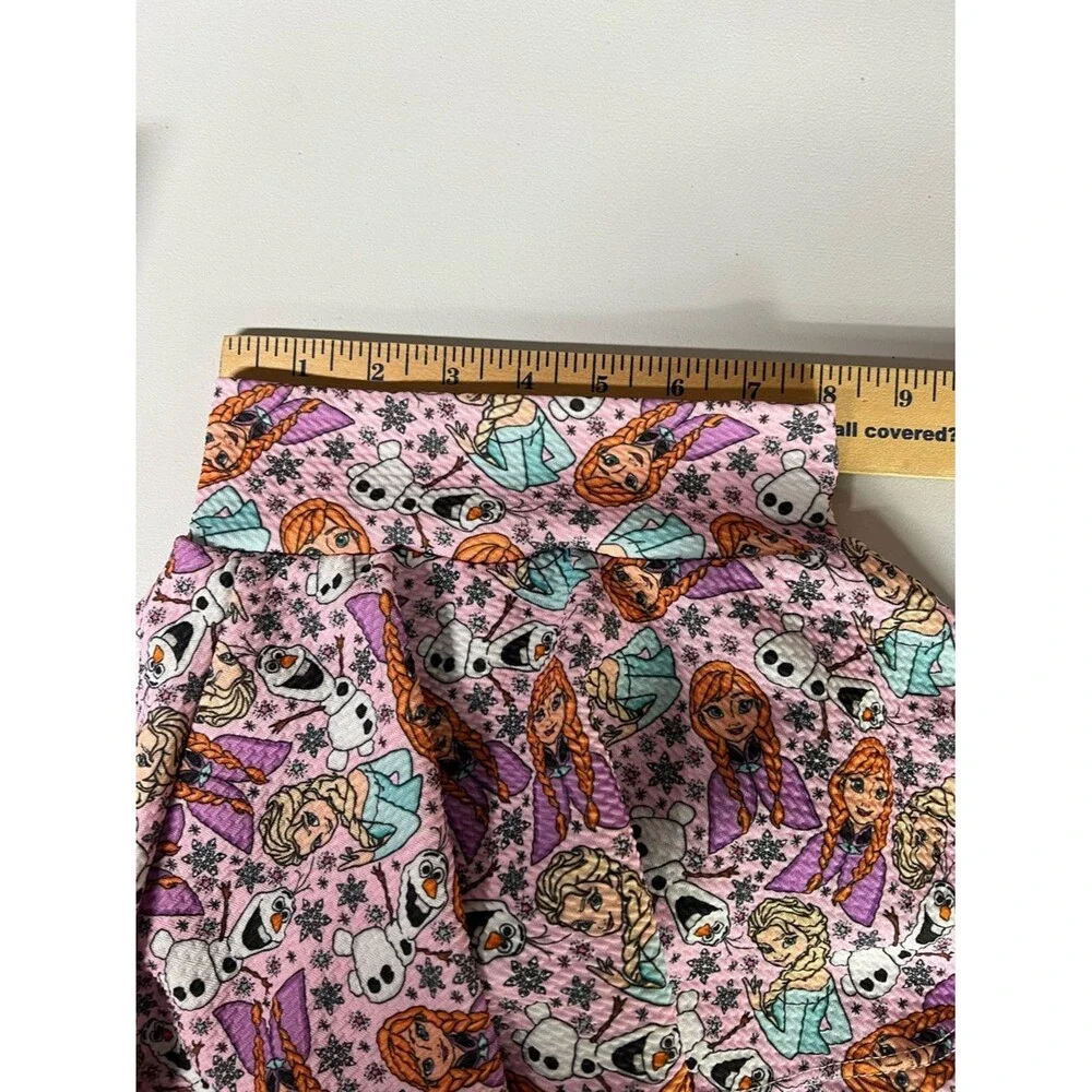 Little Roos Bummies Skorts Lot of 2 Size 3T Christmas Cake and Frozen Prints